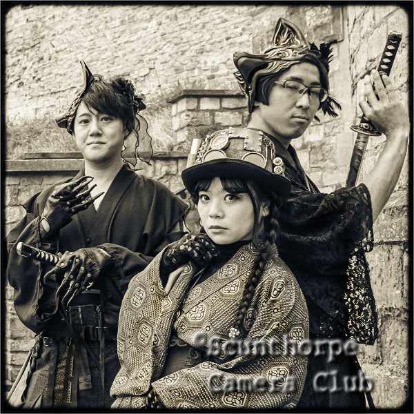 Japanese Steampunks at Lincoln Castle 